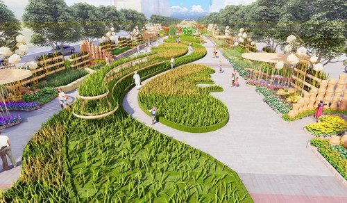 HCM City unveils draft design for 2022 Flower Street - ảnh 3